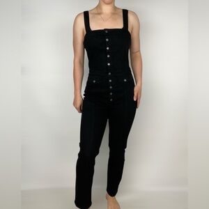 GRLFRND Black Straight Leg Jumpsuit